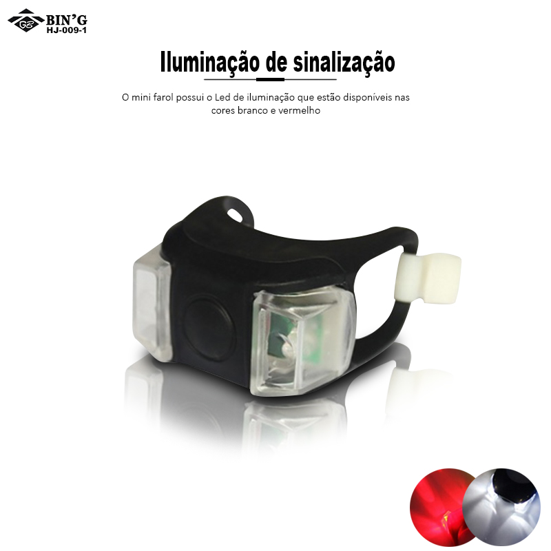 Mini Lanterna para Bicicleta