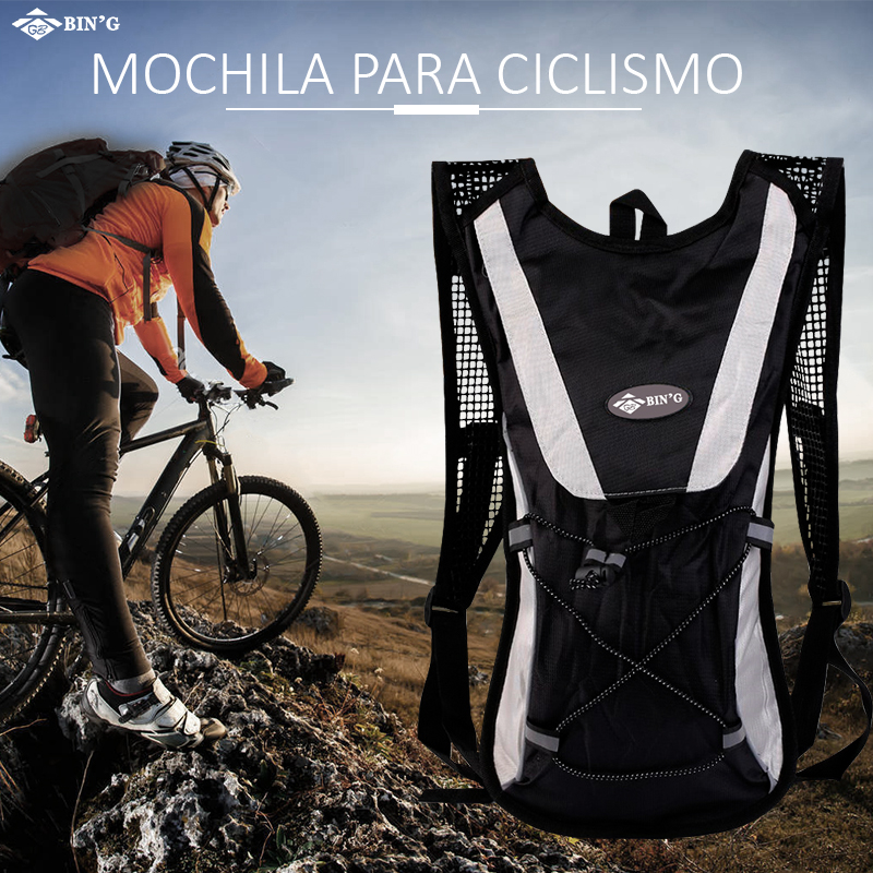 Mochila Para Ciclismo com Bolsa de água 2 litros