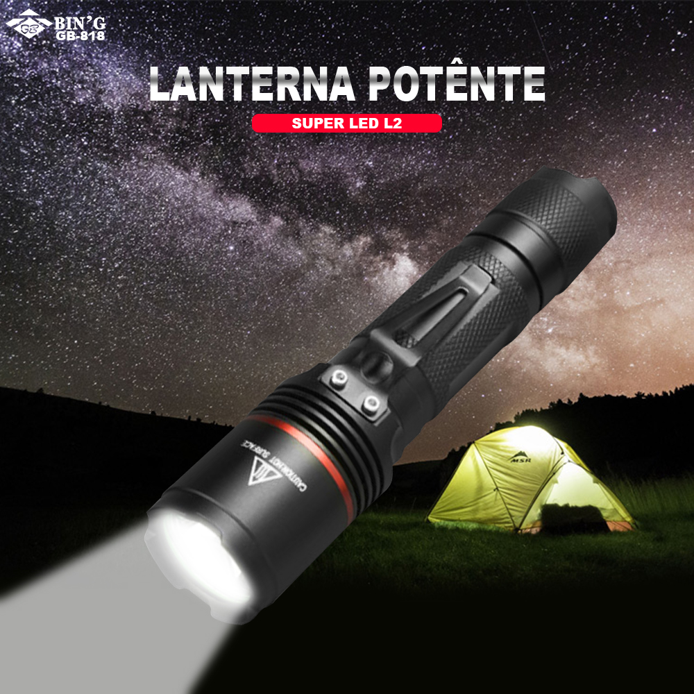 Lantrena Tática LED CREE XM-L2