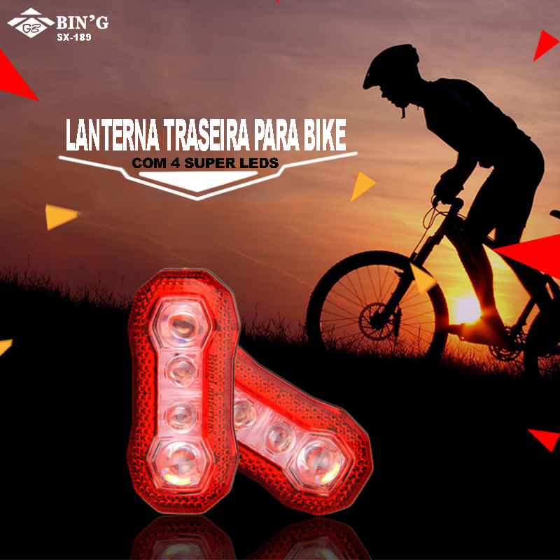 Lanterna traseira para BIke