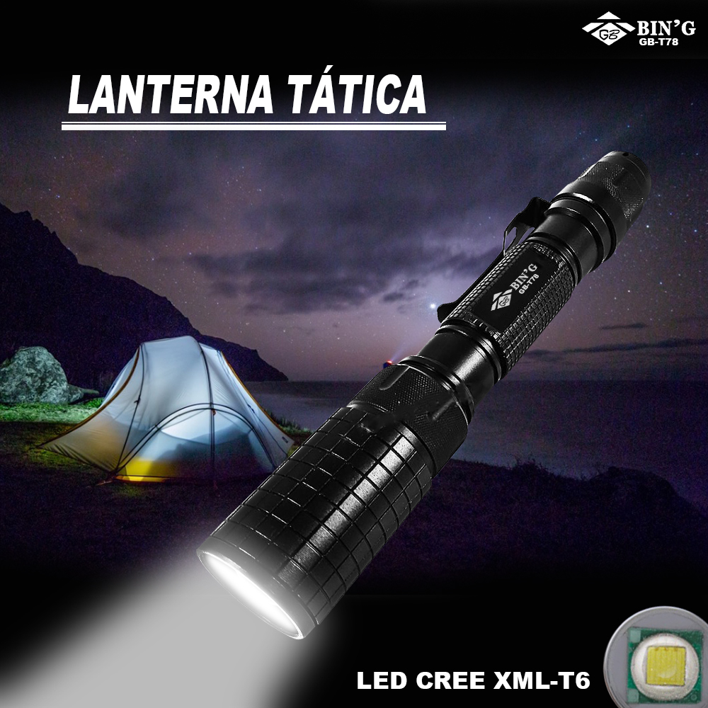 Lanterna Tática policial GB-T78