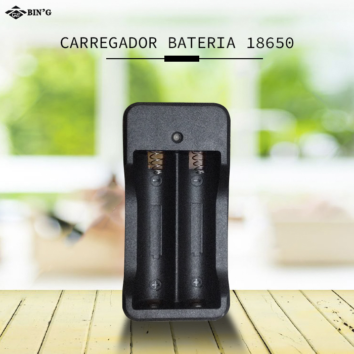 Carregador para bateria 2X18650