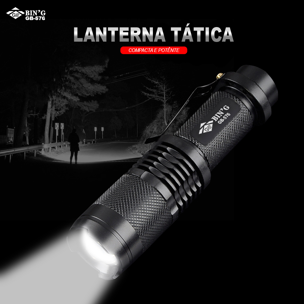 Lanterna Tática Policial - GB-576