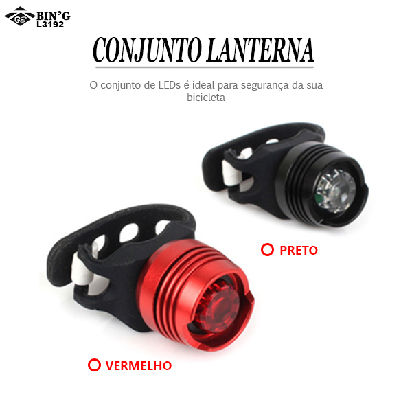 Conjunto de LEDs para bicicleta L3192