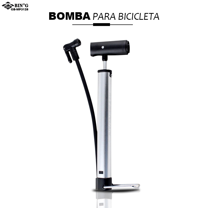 Bomba para Bicicleta com Apoio - GB-MP3128