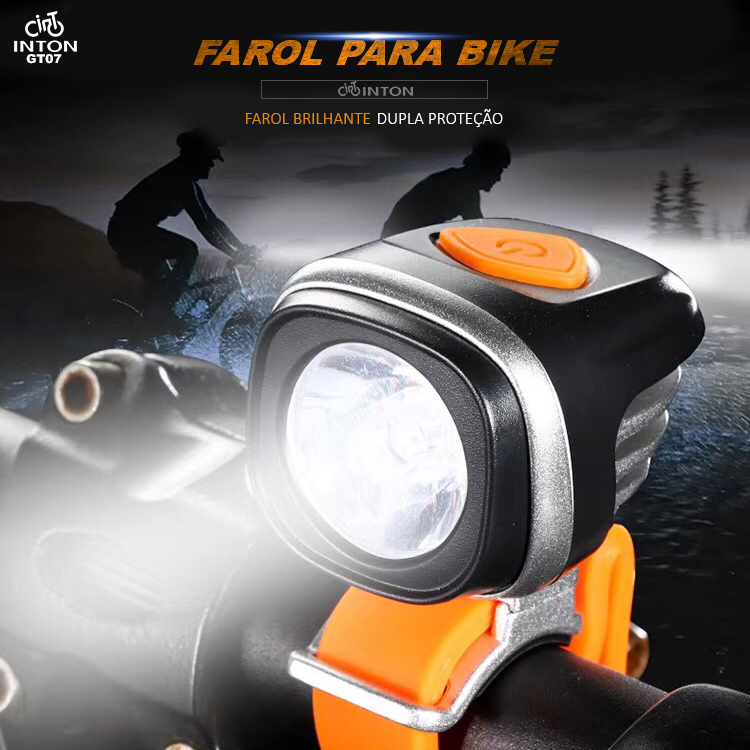 Farol para Bike INTON - GT07