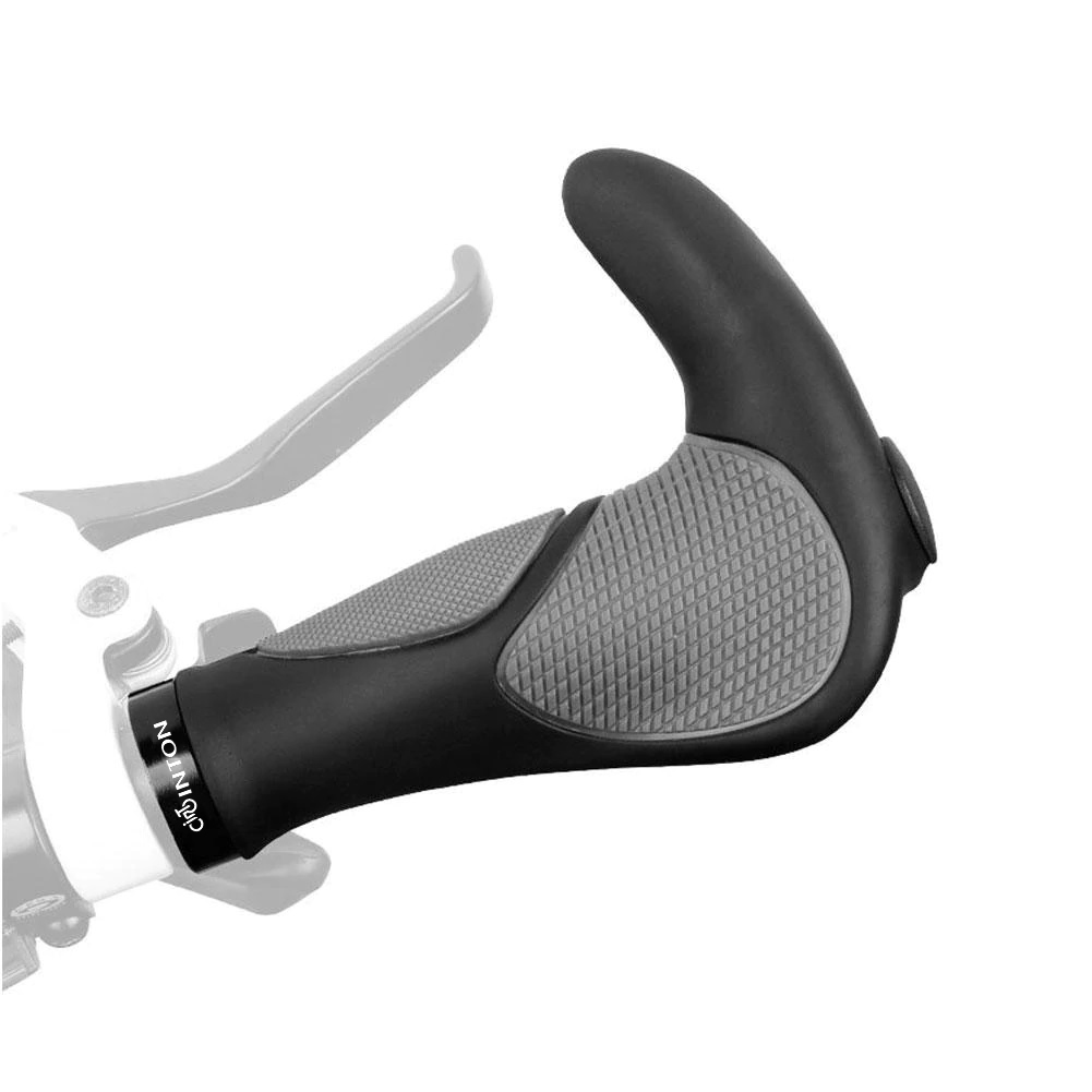 Par Manopla Anatômica Ciclismo Estendido Speed Bike E Bar End