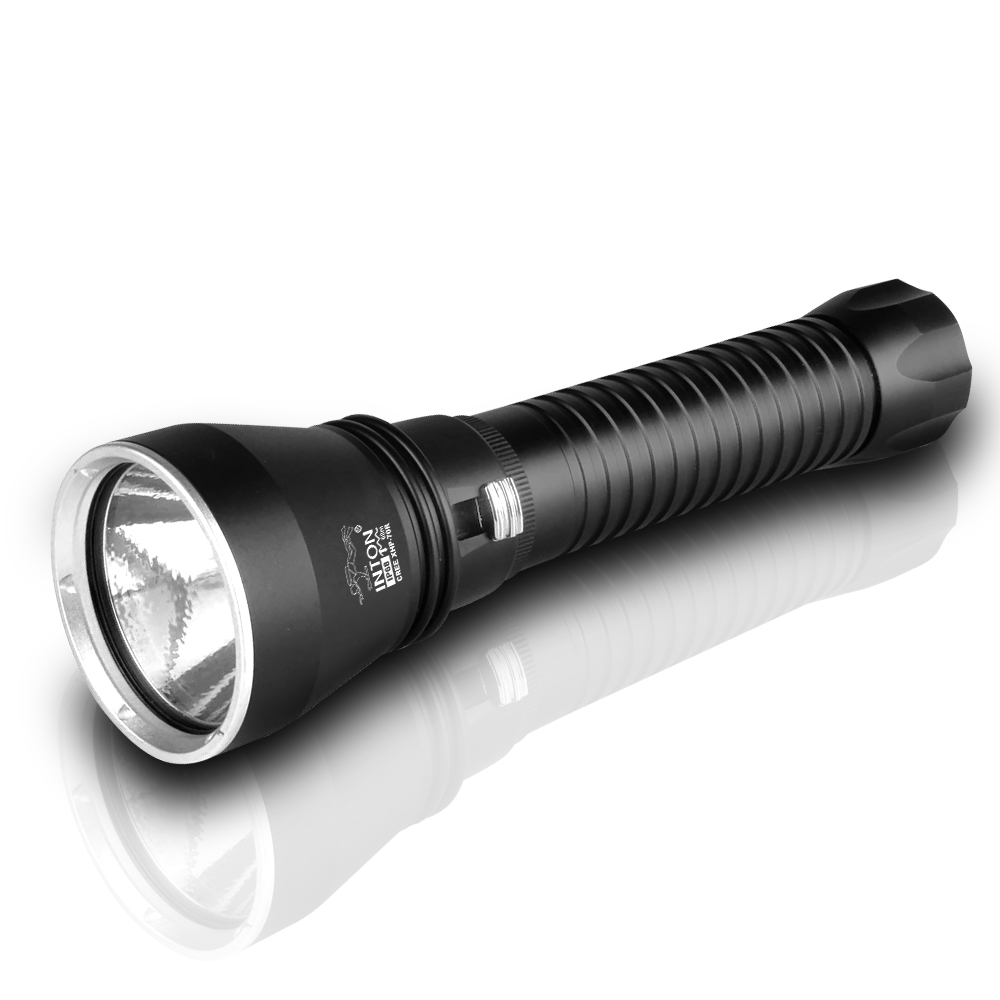 Lanterna Inton 4000 Lumens Xhp-70r - 2 Baterias 26650