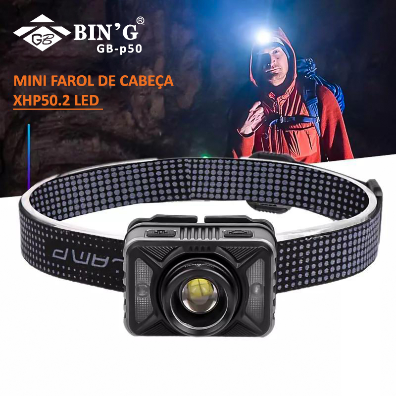 Mini Farol de Cabeça GB-p50